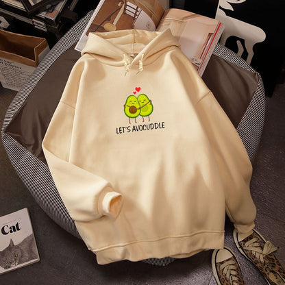 Avocuddle Themed Hoodies For Womens