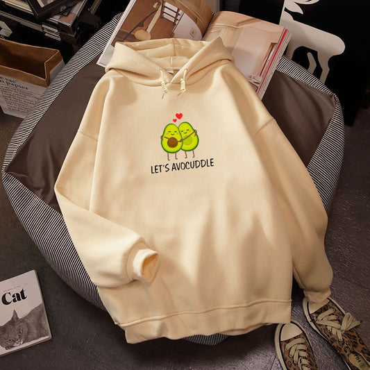 Avocuddle Themed Hoodies For Womens