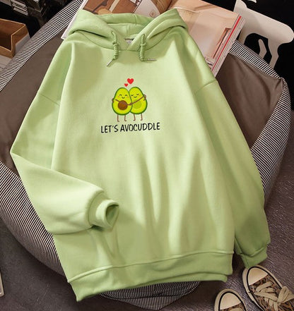 Avocuddle Themed Hoodies For Womens
