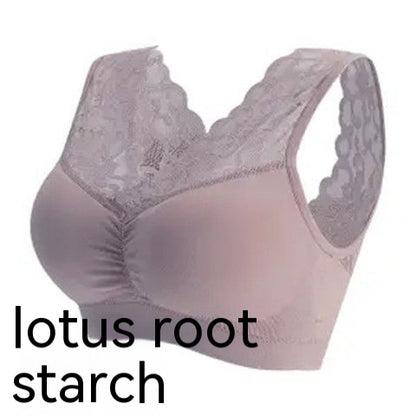 Fashion Back Lace V-Neck Bra