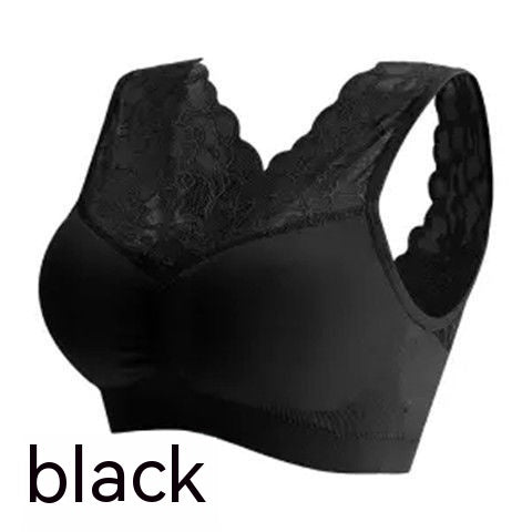 Fashion Back Lace V-Neck Bra