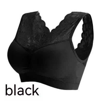 Fashion Back Lace V-Neck Bra