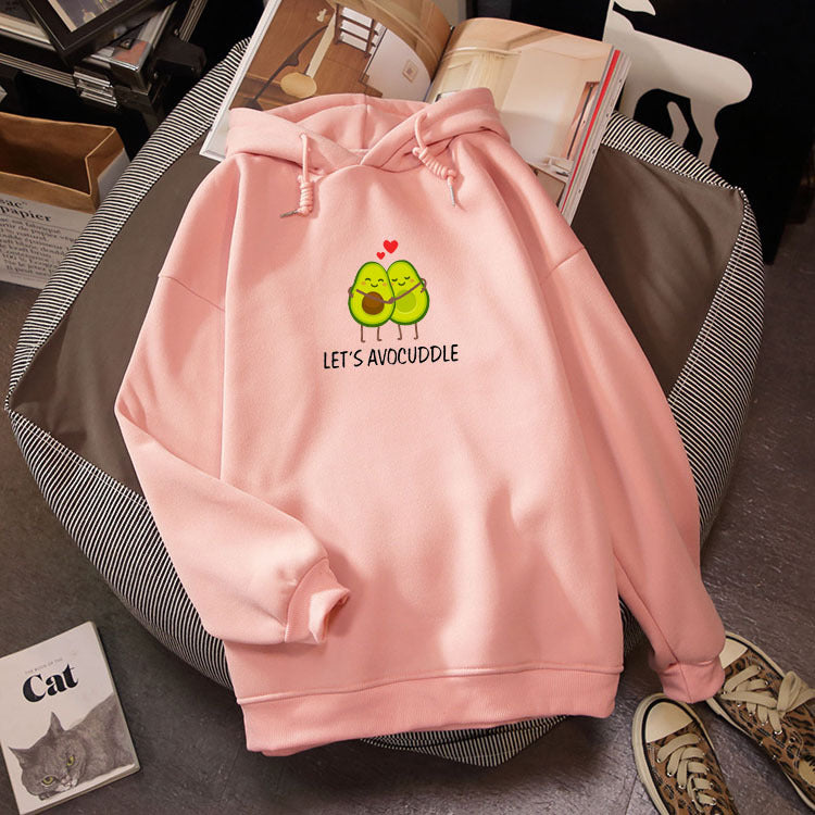 Avocuddle Themed Hoodies For Womens
