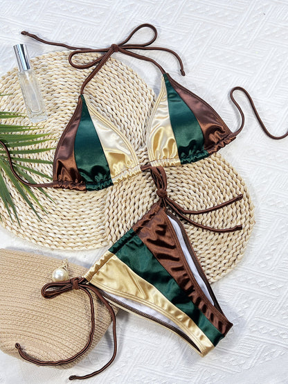 Seperated Color Beach Bikini - For Pool & Sea