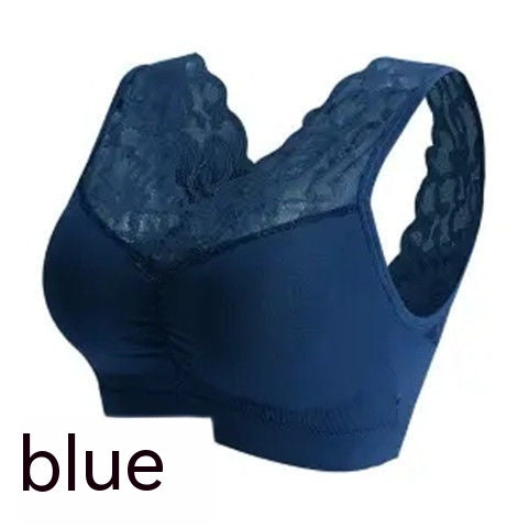 Fashion Back Lace V-Neck Bra